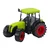 LEAN TOYS zeleni traktor s prikolico za drva, 47 cm