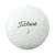 Golf žogice Titleist TruFeel White Basic