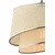Opviq Luster Barette Hazeran , 32x32cm, Srebrno-krem boje