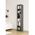 Hanah Home polica za knjige Bili5 40, 40 cm, antracit