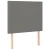 Vidaxl Box spring postelja z vzmetnico temno siva 100x200 cm blago