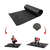 IRON SPORT Podloga od reciklirane gume 75x120 cm crna