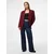 PIECES Blazer PCKamil temno rdeča