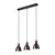 Brilagi - LED luster na sajli RIDDY 3xE27/60W/230V bakarna/patina