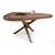 Hanah Home klub sto Oscar Ucgen 95, 95 cm, orah