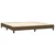 Krevet box spring s madracem LED tamnosmeđi 200x200 cm tkanina