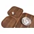 Hanah Home klub sto Sofya 102, 102 cm, orah