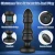 SuperLove Thrusting & Vibrating Butt Plug with Remote Black