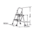 Lamart LT8096 Stopnice Eurostep, 2 stopnici