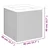 Sadilica crna 40 x 40 x 40 cm od poliratana
