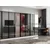 Hanah Home ormar sa reflektujućim staklom Nisa 20645, 360 cm, beli