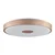 Brilliant - LED plafonsko svetlo TAVIS LED/24W/230V, prečnik 44,5 cm, roze zlato