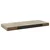Plutajuće zidne police 2 kom boja hrasta 60 x 23,5 x 3,8 cm MDF