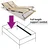 VIDAXL Letveno dno za posteljo 28 letvic 7 con 90x200 cm