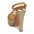 MICHEL PERRY ženske sandale 12716, zlatne, 40