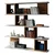 Hanah Home Polica 120x119,9x19,5cm Orah