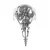 Prstan Raven Skull - PSY1116