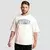 GymBeam Athletic Society Boxy T-shirt Cream