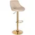 EH Barski stol Cydro Gold Beige žamet