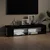 TV ormarić s LED svjetlima crni 135 x 39 x 30 cm
