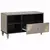 TV ormar s ladicama Siva 80 x 33 x 46 cm Čvrsto drvo manga
