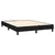 Krevet box spring s madracem LED crni 140x190 cm od tkanine