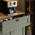 Hanah Home ormar za kafe kutak Nero Duo 1600-246, 160 cm, zeleni