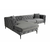 ATELIER DEL SOFA Ugaona garnitura Como Eco Left Anthracite Black