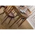 Hanah Home Trpezarijski sto i stolice Fergana, Braon