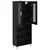 Highboard Crni hrast 69,5 x 34 x 180 cm