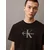 Calvin Klein Jeans  SS HERO MONOLOGO TEE 20S  Črna