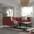 LILLEHEM Modularna sofa 4-sed, Gunnared/smeđe-crvena metal