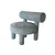 Atelier del Sofa Fotelja Dino 39x58x39cm Plava