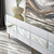 Hanah Home TV Komoda Leon, 180x59x35 cm, Belo-Zlatne boje