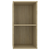 TV ormarići 2 kom boja hrasta 72x35x36,5 cm konstruirano drvo