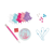 Janod Atelier Creative Set Midi bleščice slike s kristali Magic Ocean od 7 let