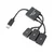 Lanberg USB tip-C(F) - USB-A(F) 3.1 adapter črne barve