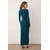 Trendyol Milla ženska haljina Tpraw25El00022, Emerald Green-Green