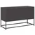 TV ormarić crni 100,5x39x60,5 cm čelični