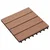 Pločice za decking 3D Dizajn 11 pcs Svijetlosmeđa 30 x 30 cm