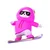 Auto igracka JWD Snowboard Teddy pink