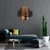 Wallity Zidna dekoracija MA-307, 58x75 cm, Crna
