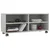 Den TV omarica s kolesci betonsko siva 90x35x35 cm iverna pl