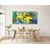 Slika rumeni cvet z vintage pridihom - 120x60