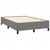 Krevet box spring s madracem tamnosivi 120 x 190 cm tkanina