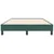 Box Spring krevet bez madraca tamnozeleni 120x210 cm samt