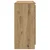 Komoda artisan hrast 100x35x76 cm konstruiranog drva
