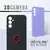 Maska 3D Camera za Samsung A52 4G/ A525F/ A52 5G/ A526B/ A52S/ A528B tamno, Zelena