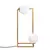 Opviq Stona lampa Corner-15021, 25x25x55 cm, IP20, Zlatne boje