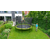 Trampolin z zaščitno mrežo Silhouette trampoline Exit Toys okrogel premer priemer 366 cm zeleni